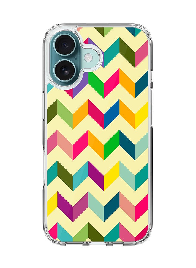 Stylizedd For iPhone 16 Case [Compatible with MagSafe] Slim Magnetic cover Clear Phone Case - Happy Chevy FP - Image 1