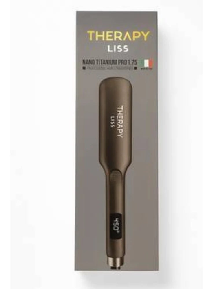 THERAPY Liss Titanium Ceramic Hair Straightener, 480°F Temperature - 1.75 - Image 2