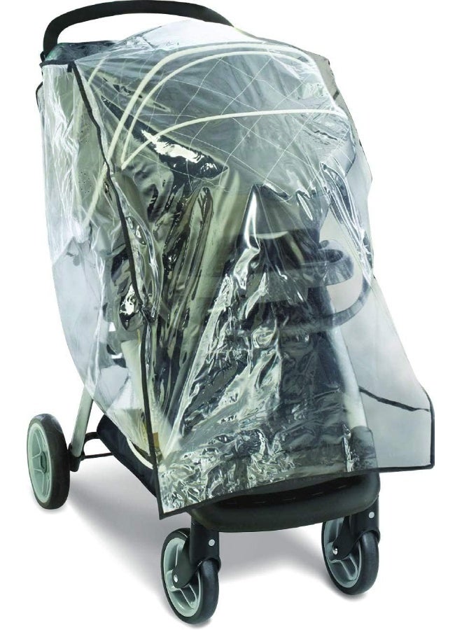 Graco Universal Infant Travel System Rain Cover - Image 1