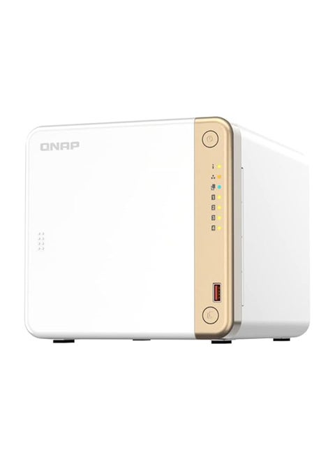 TS-462-2G-US 4 Bay Multimedia Desktop NAS with Intel Celeron Dual-core Processor with M.2 PCIe Slots and PCIe expandability and 2.5GbE (2.5G/1G/100M) Network Connectivity (Diskless)