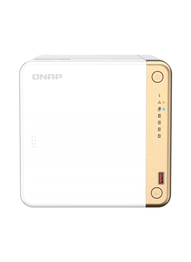 QNAP TS-462-2G-US 4 Bay Multimedia Desktop NAS with Intel Celeron Dual-core Processor with M.2 PCIe Slots and PCIe expandability and 2.5GbE (2.5G/1G/100M) Network Connectivity (Diskless)  - Image 2