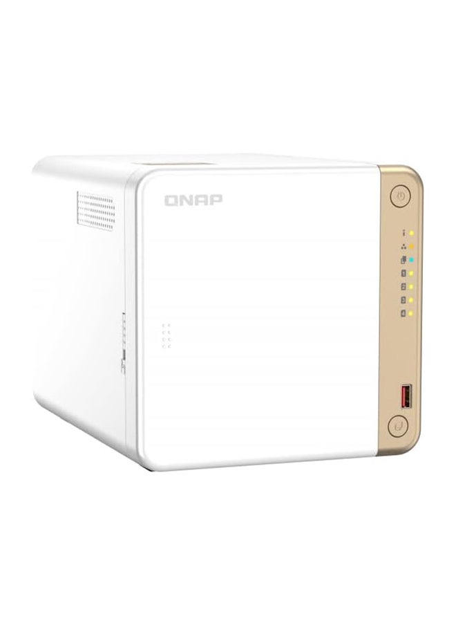 QNAP TS-462-2G-US 4 Bay Multimedia Desktop NAS with Intel Celeron Dual-core Processor with M.2 PCIe Slots and PCIe expandability and 2.5GbE (2.5G/1G/100M) Network Connectivity (Diskless)  - Image 3