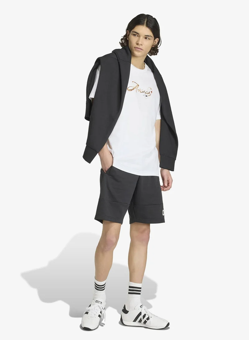 Adidas  Coffee Cafe Stain Graphic T-Shirt for Men | Best Price UAE