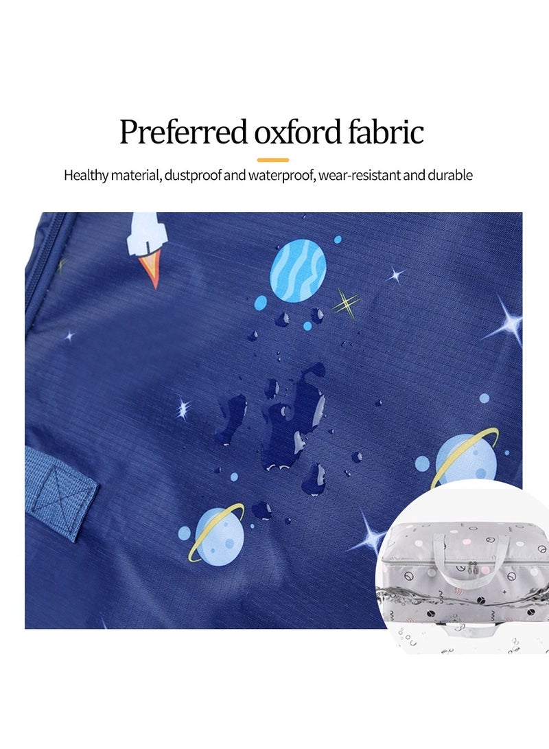 Oxford Clothing Storage Bags, Travel Moving Bags, Waterproof, Dustproof and Insect-proof, Suitable for Storing Travel and Daily Home Organization - Image 5