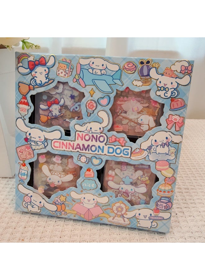 100pcs Cinnamon Dog Stickers Kit, Girls Birthday Gift Anime Cute Waterproof Decorative Sticker Set for Laptop, Skateboard, Water Bottles, Computer, Phone, Guitar DIY, Scrapbooking, Journaling and Room Decoration - Image 3