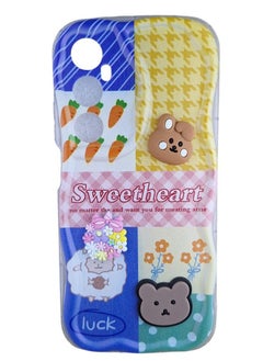Back Cover Compatible With Phone Realme C65 - Multi Color 411