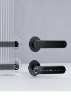areb Areb Smart Bluetooth Door Lock Handle 5 Unlocking Methods Fingerprint PIN Code IC Card Mechanical Key and Bluetooth Control via Areb App for Secure and Convenient Access Areb Technology  - Image 5