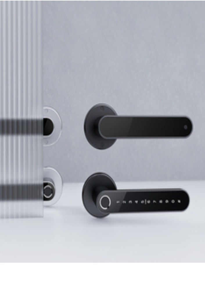 areb Areb Smart Bluetooth Door Lock Handle 5 Unlocking Methods Fingerprint PIN Code IC Card Mechanical Key and Bluetooth Control via Areb App for Secure and Convenient Access Areb Technology  - Image 5