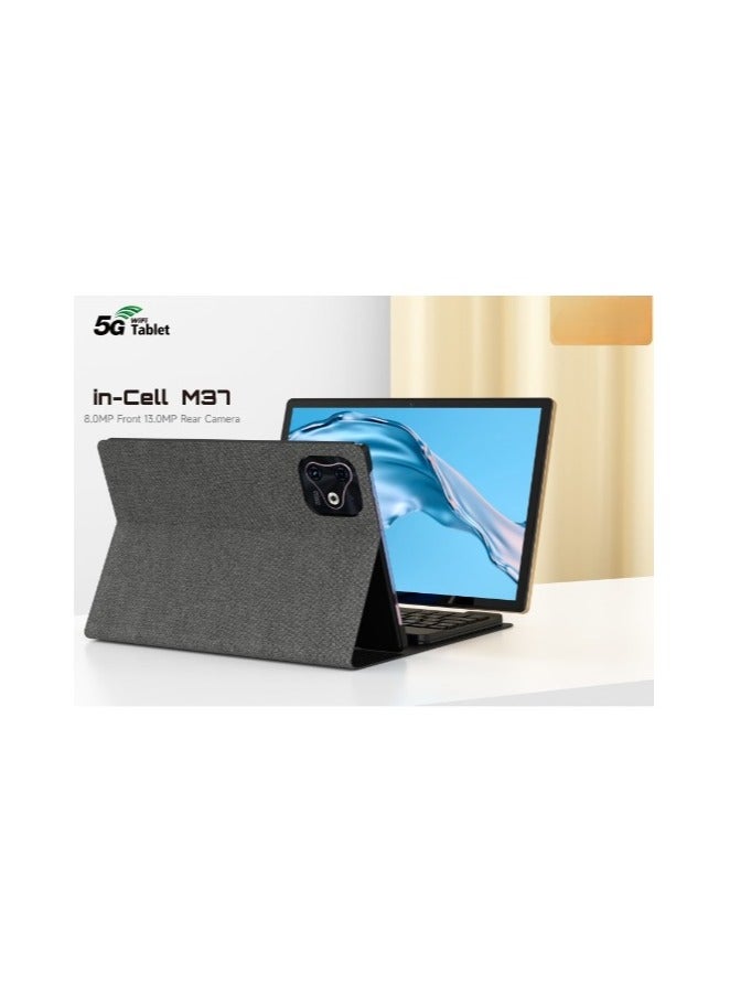 REBENUO M37 Android 12 Tablet 8GB RAM 512GB Memory, 5G Dual Sim - 10.1-Inch Incell DIsplay Tablet PC - Blue - Image 4