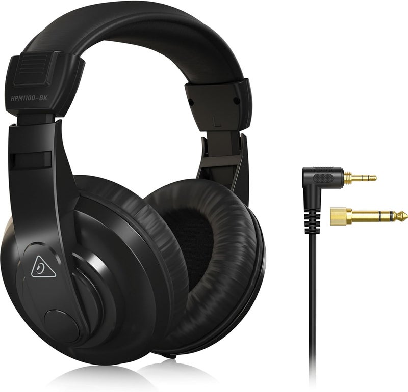 Behringer HPM1100-BK Professional Over-Ear Headphones - Image 1
