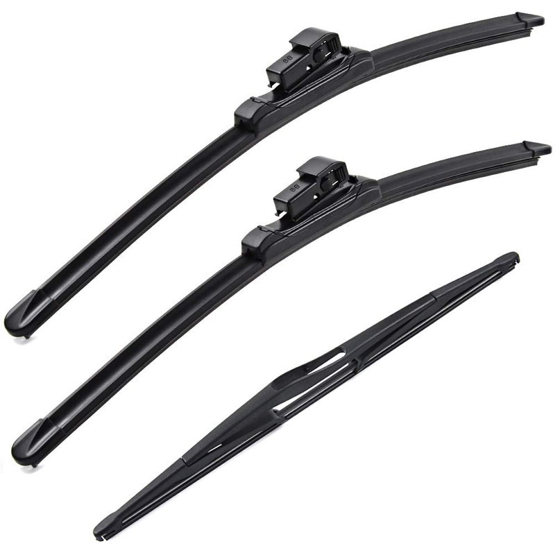 MIKKUPPA 212114 Windshield Wipers Replacement for 19992004 Land Rover Discovery 2 All Season Front Wiper Blades with Rear Pack of 3 - Image 2