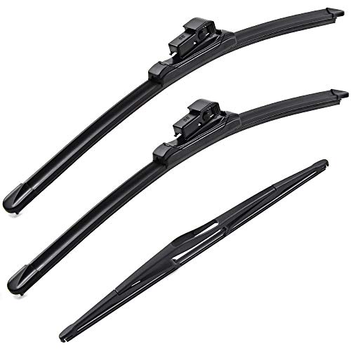 MIKKUPPA 212114 Windshield Wipers Replacement for 19992004 Land Rover Discovery 2 All Season Front Wiper Blades with Rear Pack of 3 - Image 1