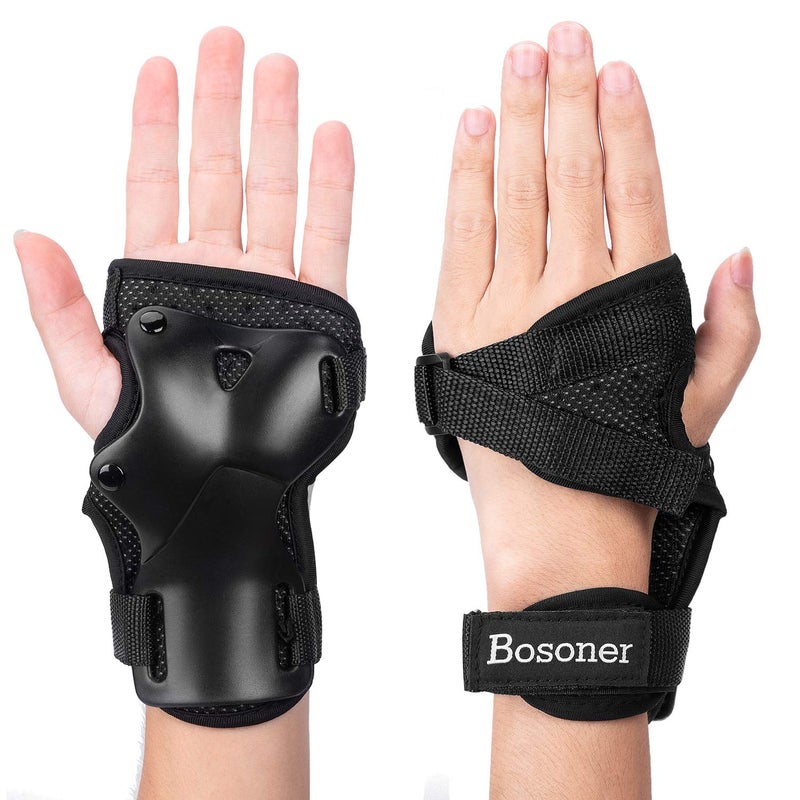 Bosoner Wrist Guard, BOSONER Wrist Guards for Roller Skating, Skateboarding, Wristsavers Brace Protective Gear for Adults/Kids/Youth (1 Pair) - Image 1