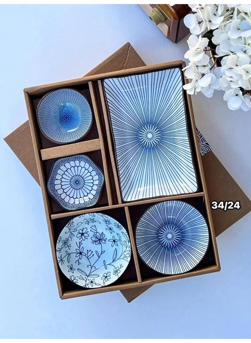 5-piece porcelain set - Image 4