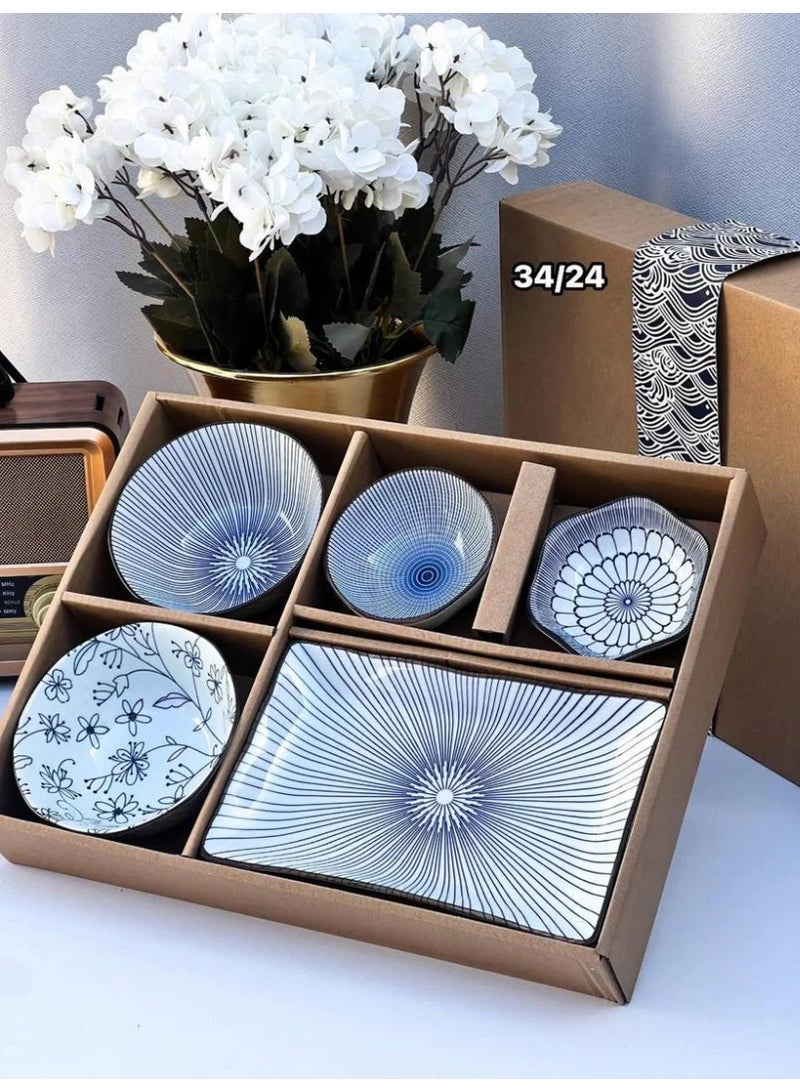 5-piece porcelain set - Image 5
