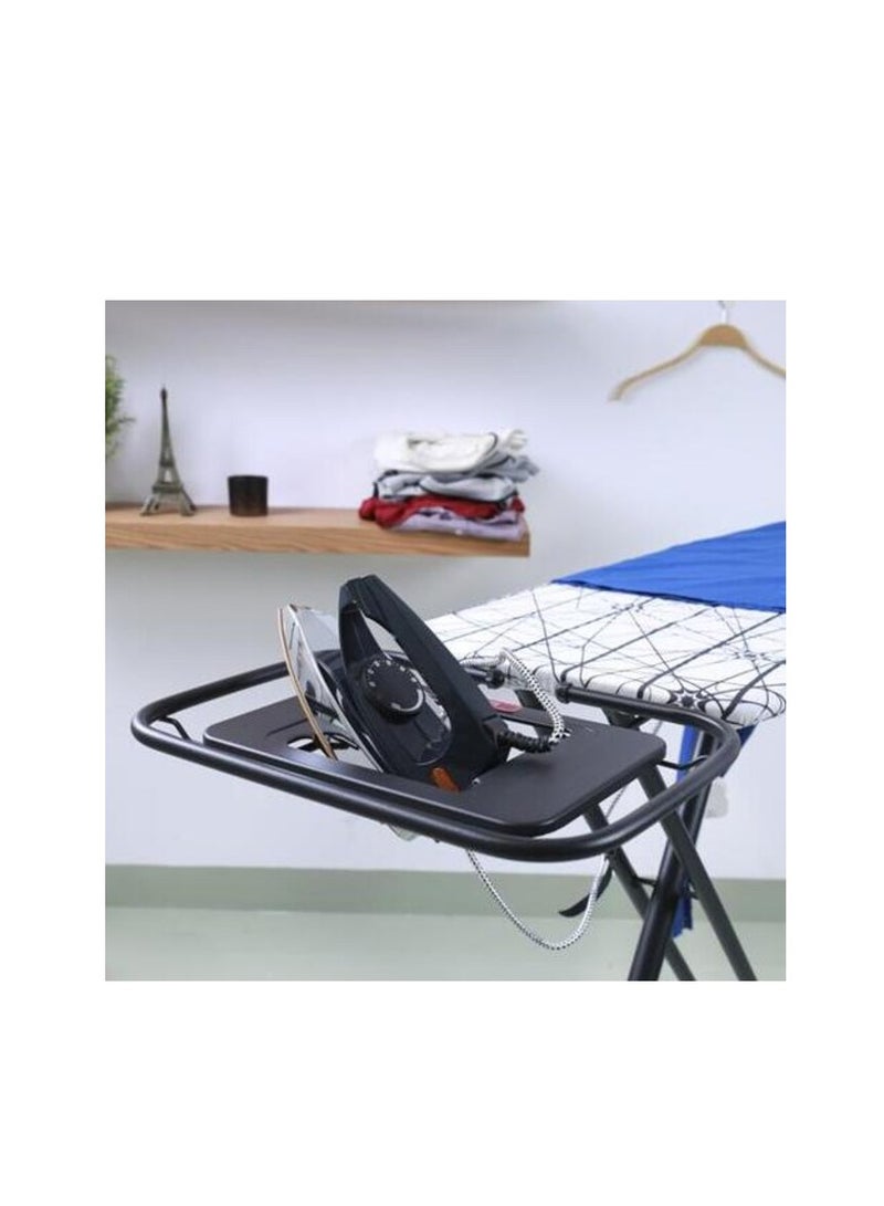 DELCASA Vibgyor Ironing Board with Cotton Cover, 8mm Pad, Mesh Steel Frame Iron Board with Cover Pad Home Laundry Room Or Dorm Use Adjustable Height - Image 3