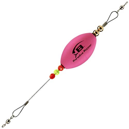 Bomber Lures Paradise Popper X-Treme Popping Cork Float for Carolina Rig, Saltwater Fishing Gear and Accessories, Pink, Oval - Image 2