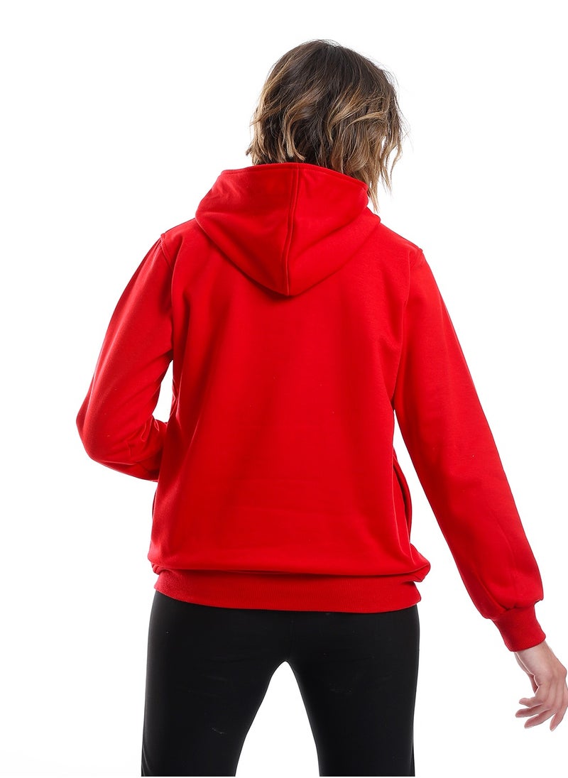 Caesar - Women Closed Hoodie With Front Pocket - Image 1