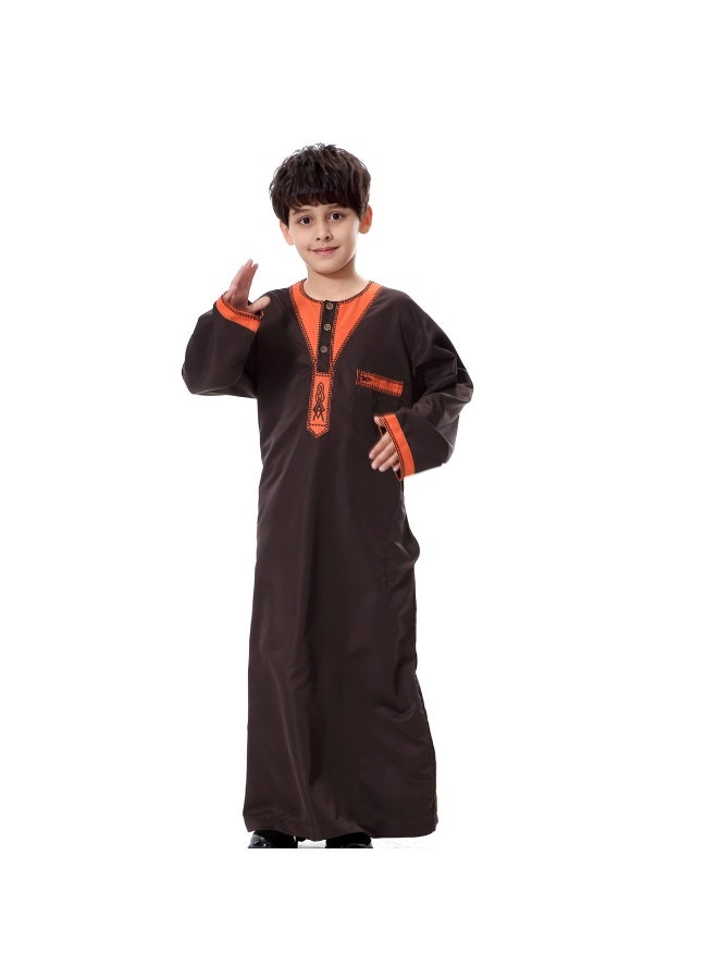 قفطان طويل ملون للأولاد المراهقين - Image 4