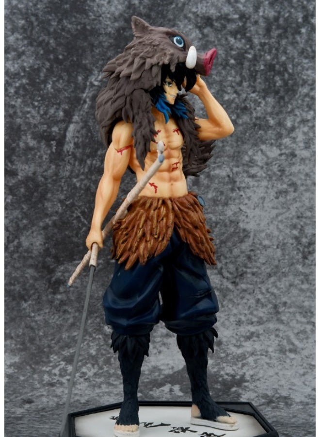 Halamodo Inosuke Standing PVC Figure，Birthday Gift, Desk Decor and Durable Kids’ Toy 29 cm - Image 2