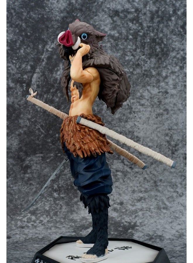 Halamodo Inosuke Standing PVC Figure，Birthday Gift, Desk Decor and Durable Kids’ Toy 29 cm - Image 3