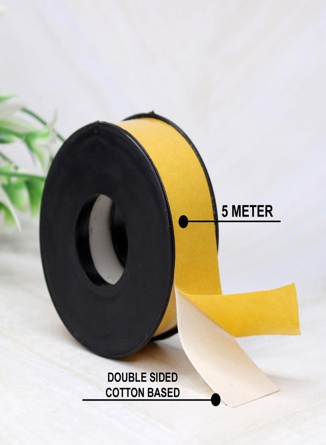 AASA Double Sided Waterproof Tape for Men and Women Wig Patch Adhesive Glue (Yellow) - Image 2