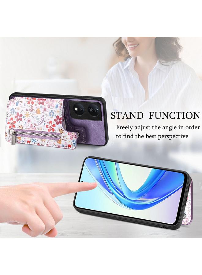 اس-توب جراب خلفي لهاتف Honor X7 بتصميم كلاسيكي مع سحاب ومطلي - Image 5