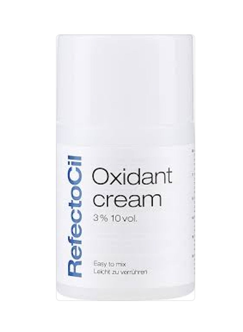 Refectocil - Kit Bleach Cream, Liquid oxidant 3%, mascara wand and dappen jar - Image 4