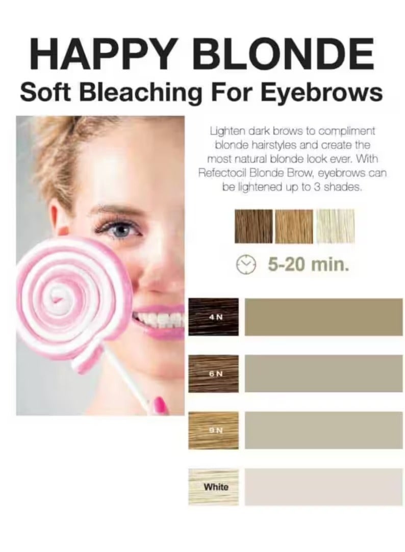 Refectocil - Kit Bleach Cream, Liquid oxidant 3%, mascara wand and dappen jar - Image 2