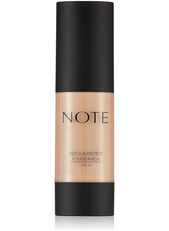 Note Note Cosmetique Detox And Protect Foundation- 106 Soft Henna  - Image 1
