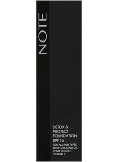 Note Note Cosmetique Detox And Protect Foundation- 106 Soft Henna  - Image 3