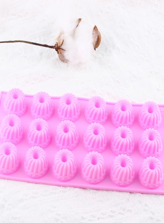 YIMINGMOLD قوالب سيليكون صغيرة للكيك والشوكولاتة من YIMINGMOLD، تحتوي على 18 تجويفًا، مثالية لخبز حلوى الشوكولاتة - Image 4