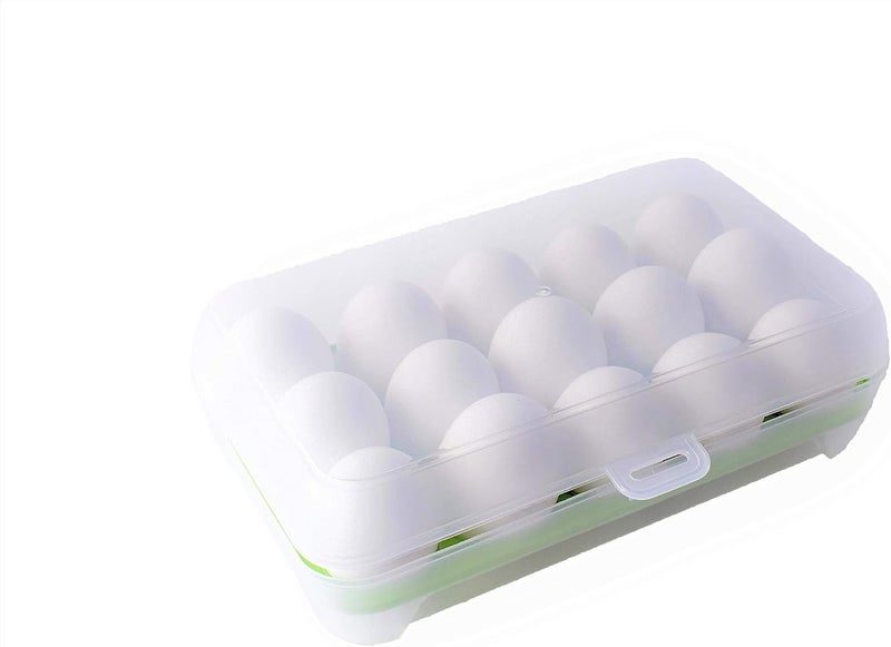 Home Concept 15 Grid Egg Storage Box For Refrigerator - Image 1
