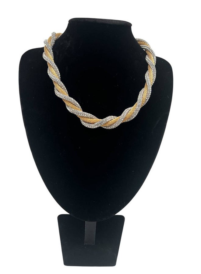 Plated Fashion Necklace Set