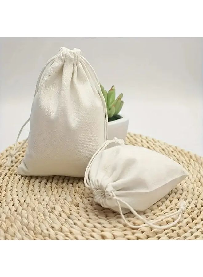20 Pcs Drawstring Bags for Jewelry Gifts Cosmetics Soap Craft Packaging - Image 1