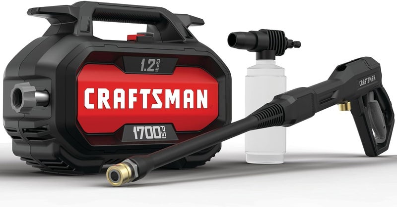 CRAFTSMAN Electric Pressure Washer 1700 PSI 1.2 GPM Cold Water Corded CMEPW1700 - Image 1
