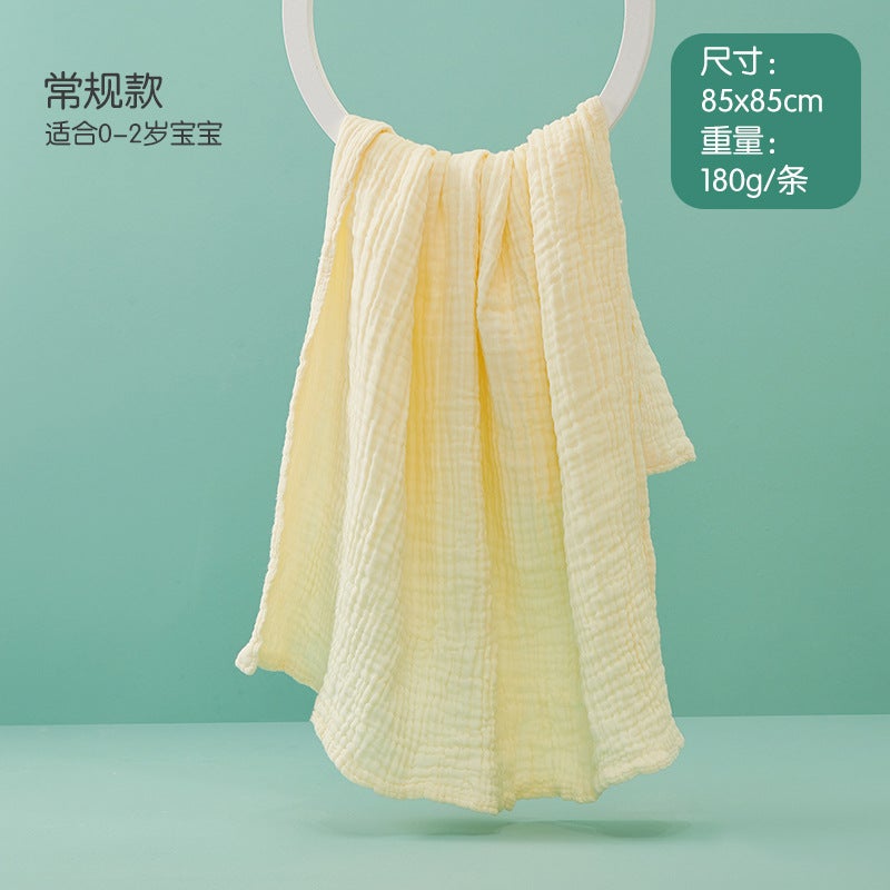 Grace Newborn Baby Thick Cotton Bath Towel - Soft Absorbent Gauze for Spring & Autumn
