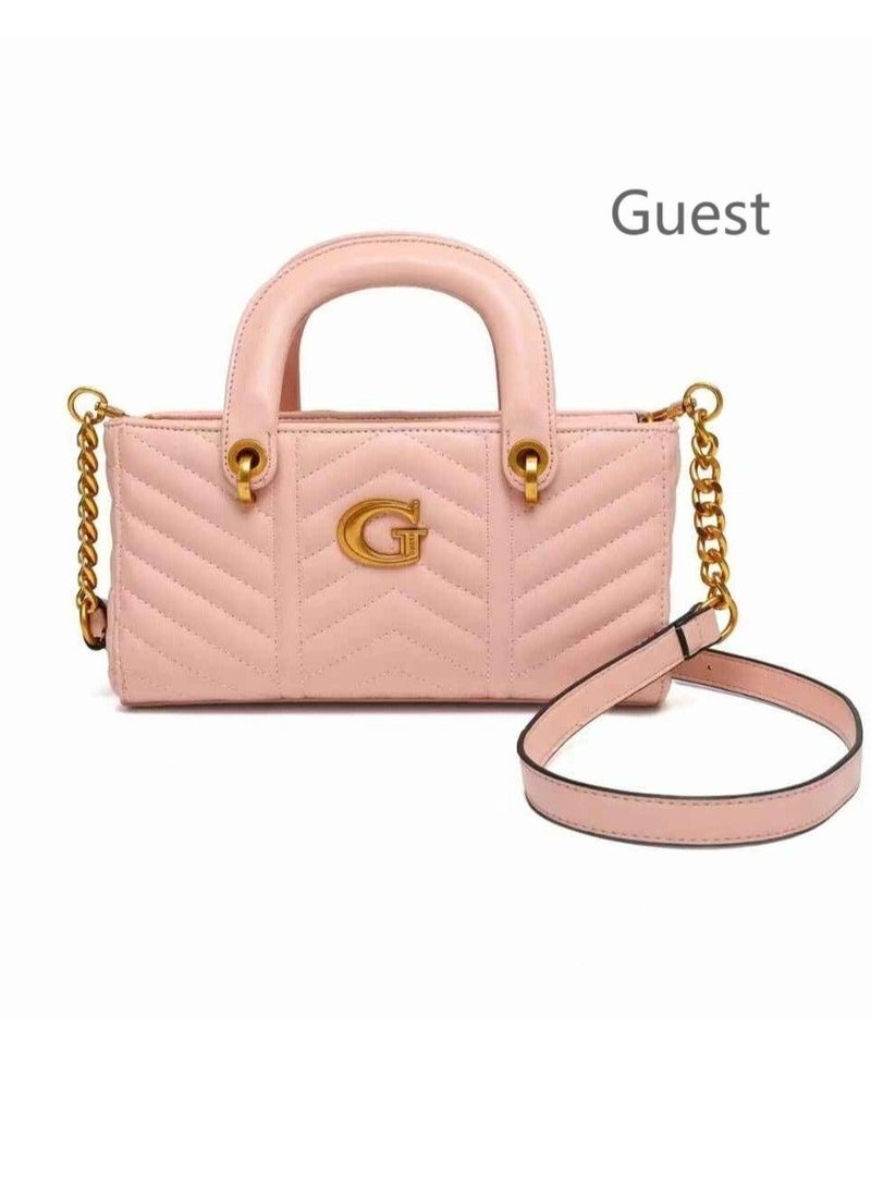 Guest Pink makeup bag, storage bag, crossbody bag - Image 1