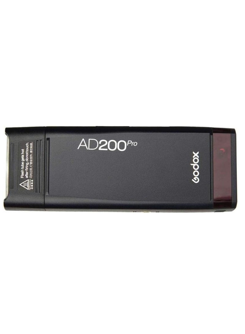Godox GODOX AD200Pro II TTL Pocket Flash – 200Ws High-Speed Sync Strobe with Interchangeable Flash Heads, 1/8000s HSS, Rechargeable Li-ion Battery, Compact Off-Camera Flash - Image 2
