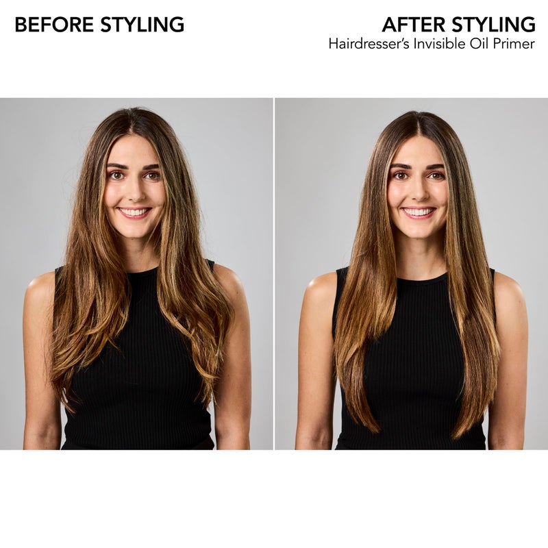 Bumble and Bumble بامبل وبامبل. زيت غير مرئي لمصفف الشعر لحماية الحرارة/الأشعة فوق البنفسجية بلسم بدون شطف تمهيدي للشعر | مرطب، مضاد للتجاعيد، آمن للألوان | مستقيم، مجعد | مع زيت الأركان + زيت جوز الهند الحجم: 4.2 أونصة سائلة - حجم كامل - Image 3