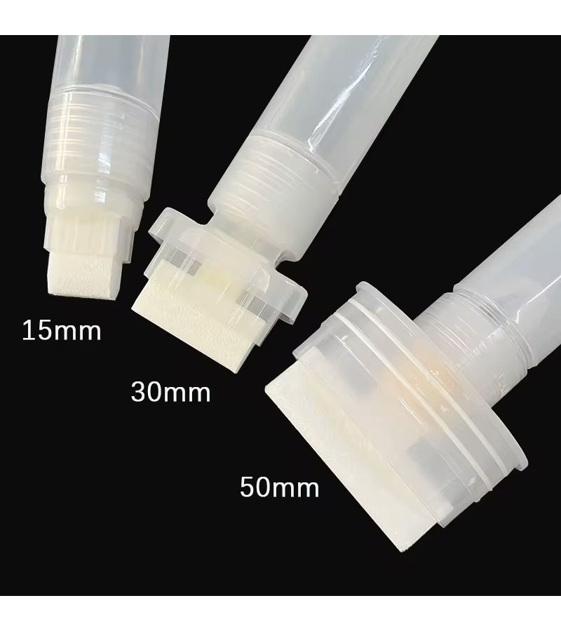 30mm Multi Purpose Graffiti Marker Pens Set With Recycled Heads And Refillable Plastic Transparent Bucket Tube - Image 4