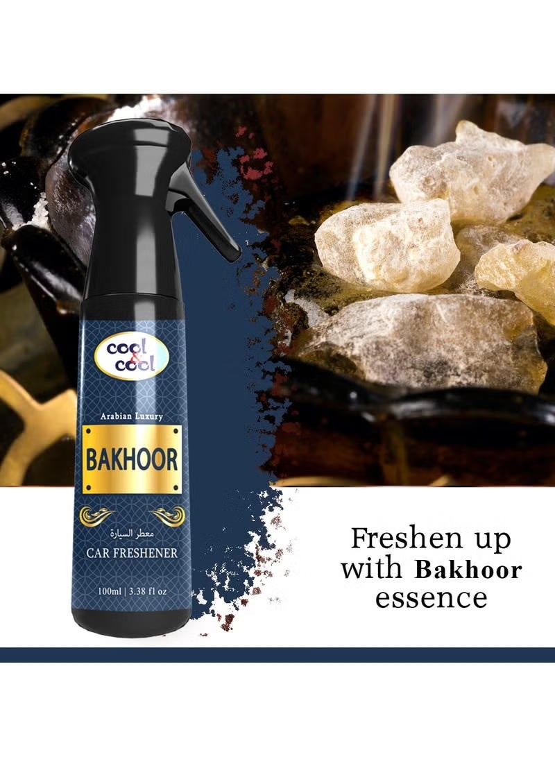 Cool & Cool Bakhoor Car Freshener Exotic Oud Fragrance Arabic Luxury 100ML - Image 5