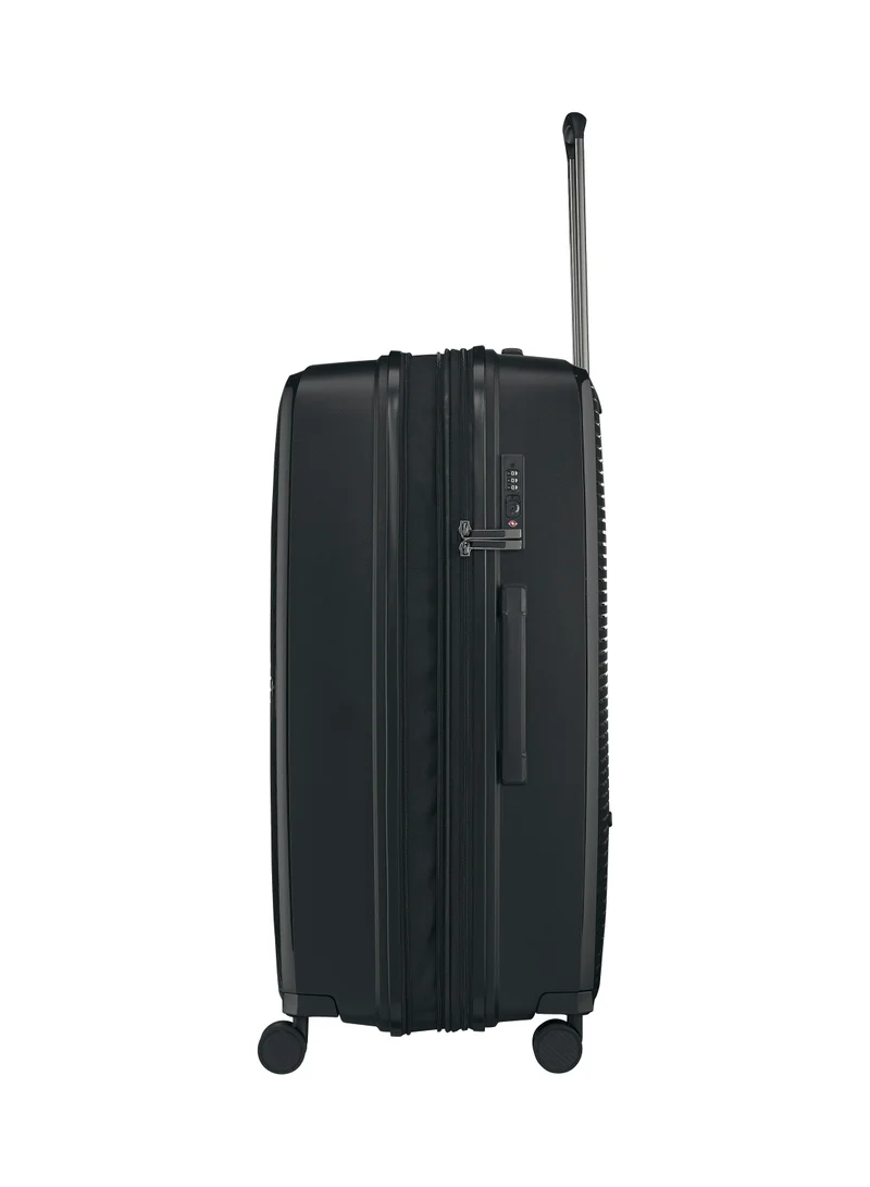 Wenger UltraLite Hardside Large Expandable 76cm Check-In Luggage Trolley  Black - 612378