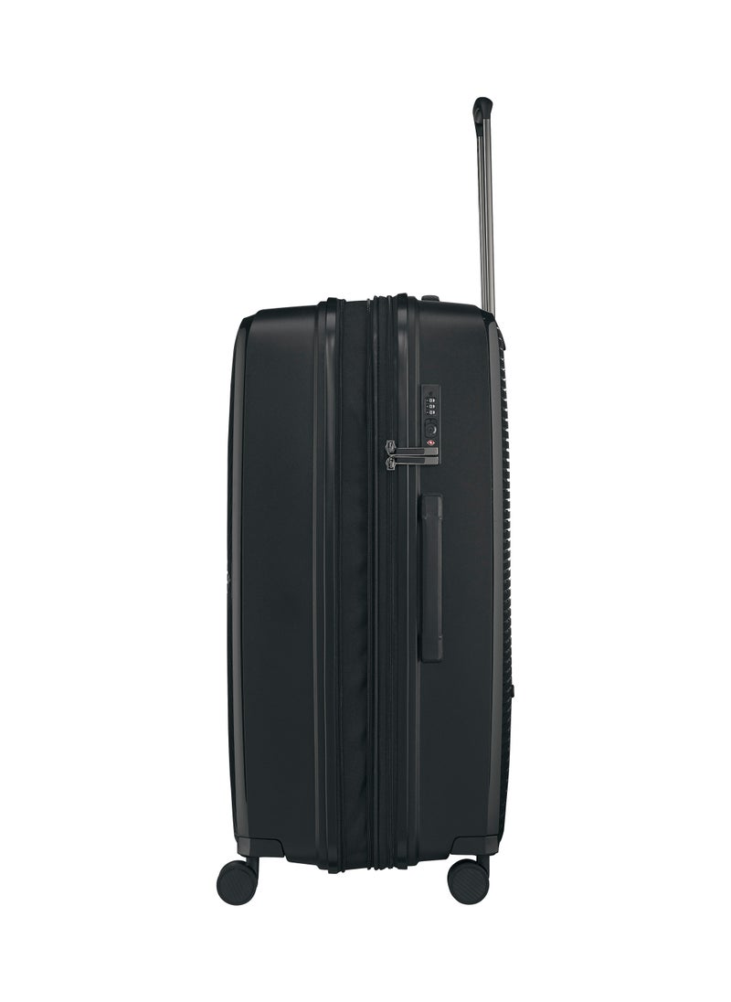 Wenger - UltraLite Hardside Large Expandable 76cm Check-In Luggage Trolley  Black - 612378 - Image 1