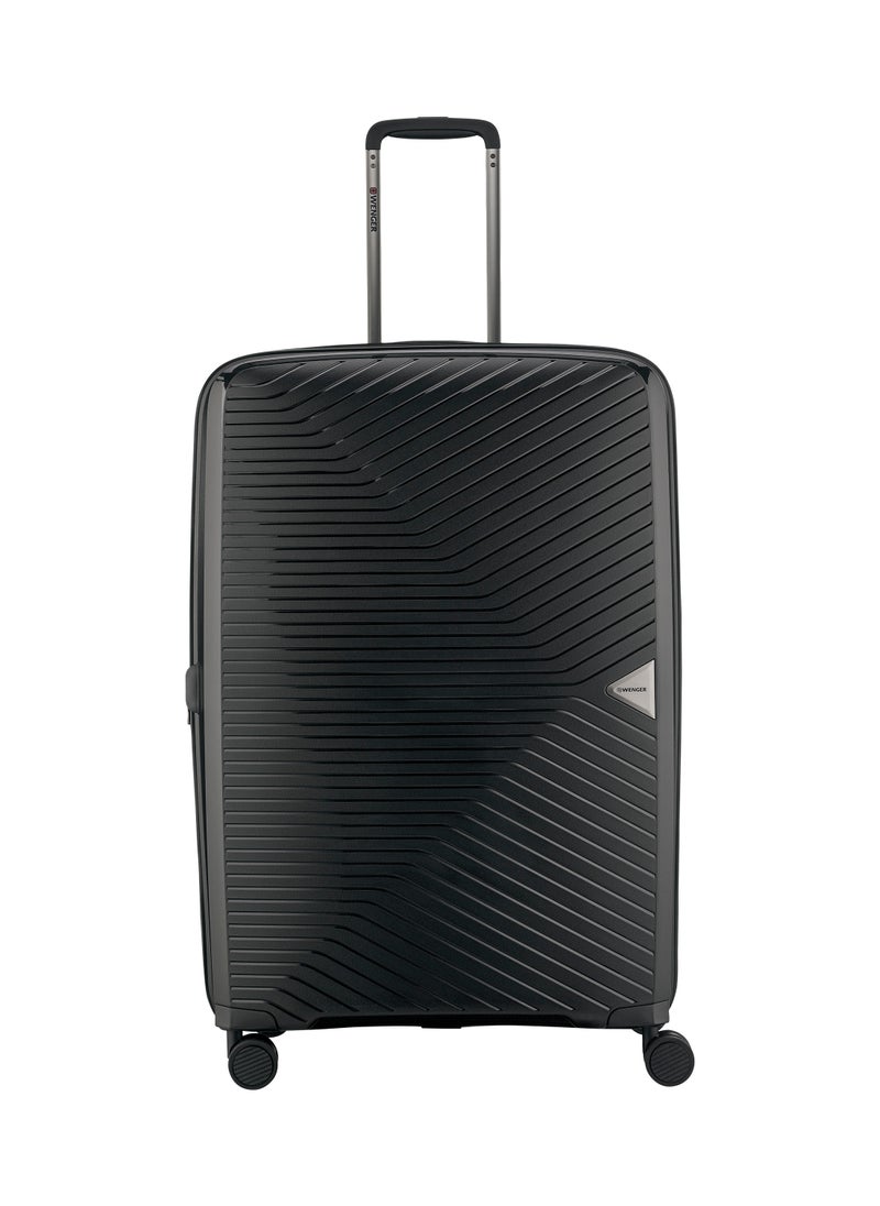Wenger - UltraLite Hardside Large Expandable 76cm Check-In Luggage Trolley  Black - 612378 - Image 1