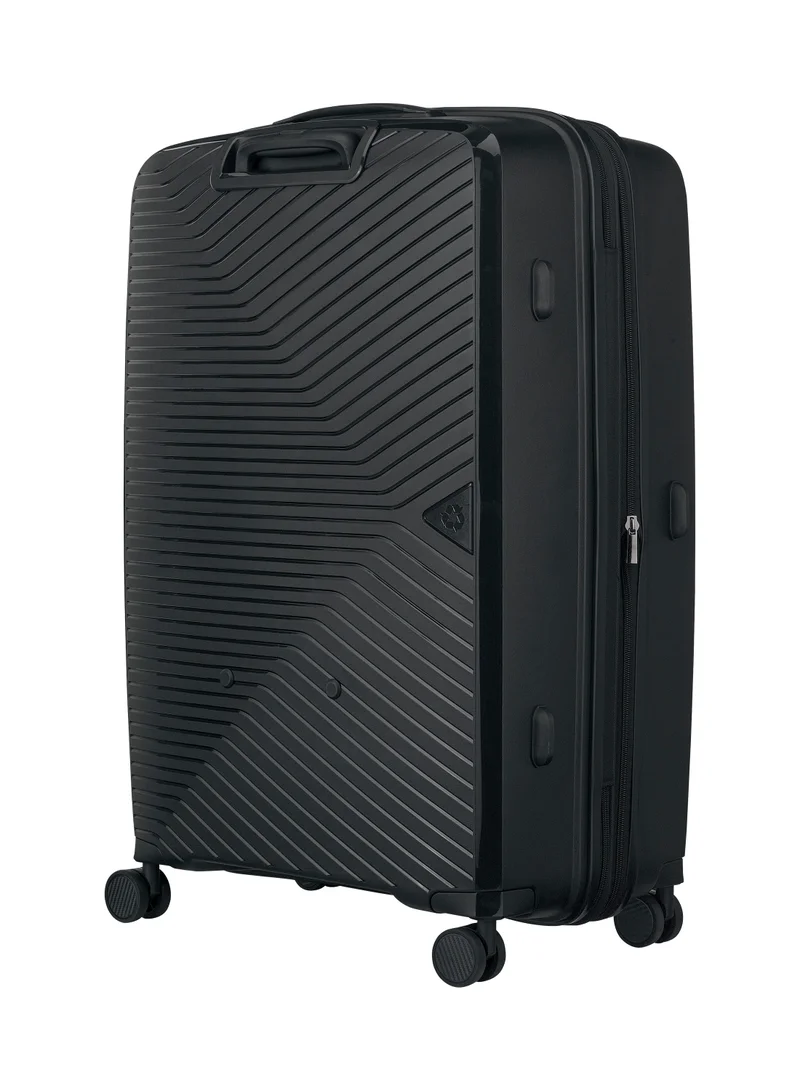 Wenger UltraLite Hardside Large Expandable 76cm Check-In Luggage Trolley  Black - 612378