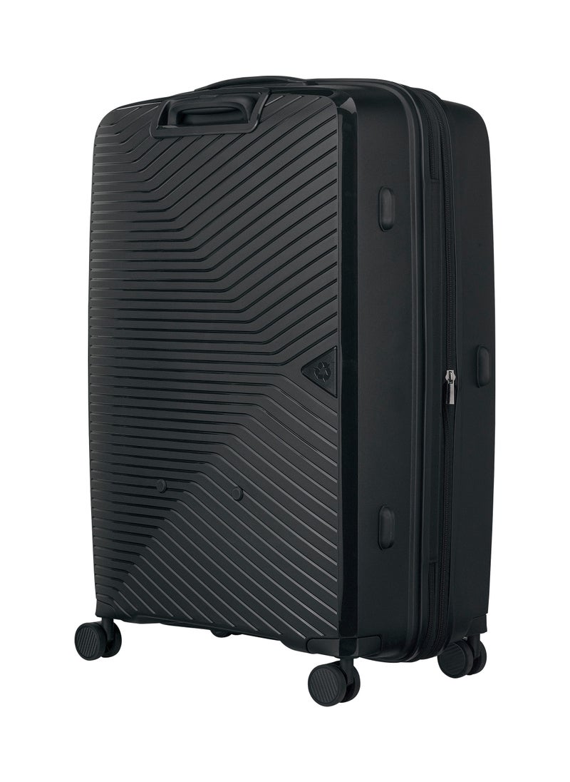 Wenger - UltraLite Hardside Large Expandable 76cm Check-In Luggage Trolley  Black - 612378 - Image 1