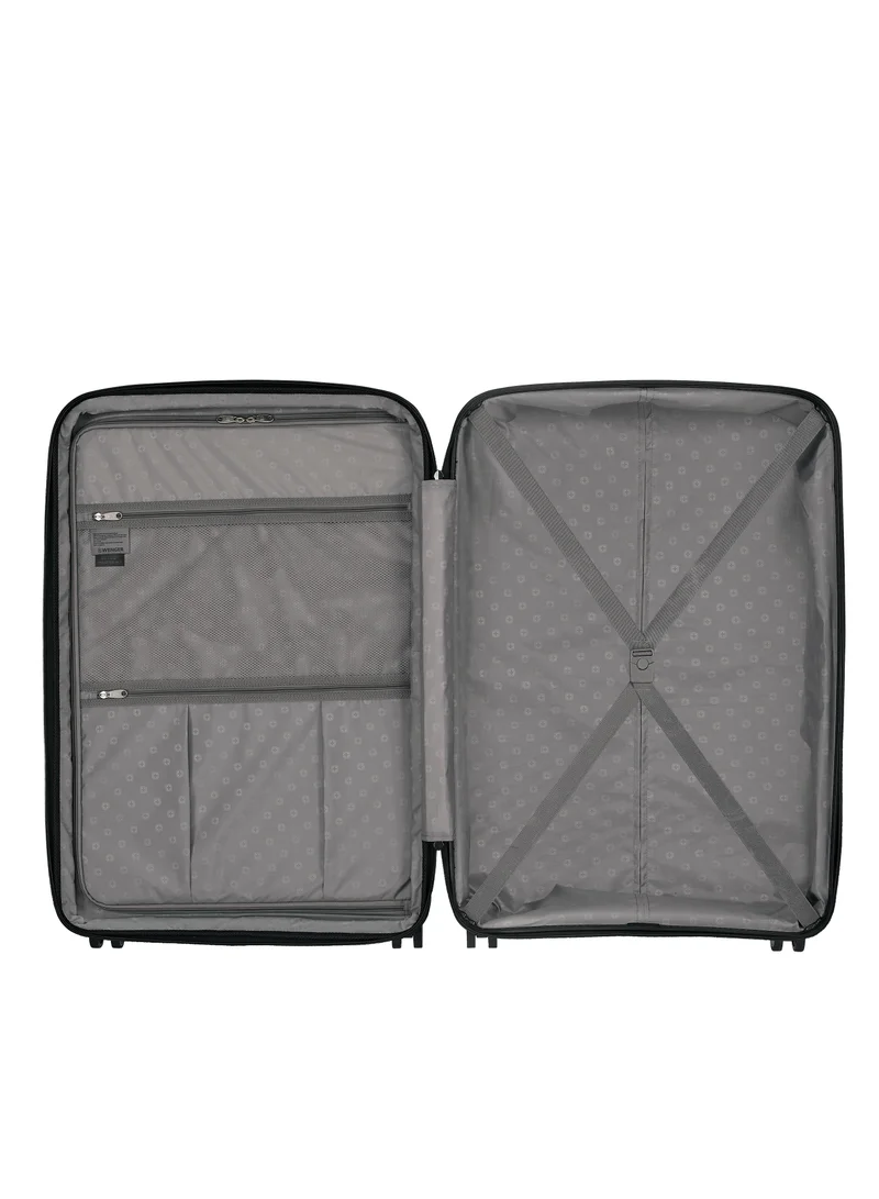 Wenger UltraLite Hardside Large Expandable 76cm Check-In Luggage Trolley  Black - 612378