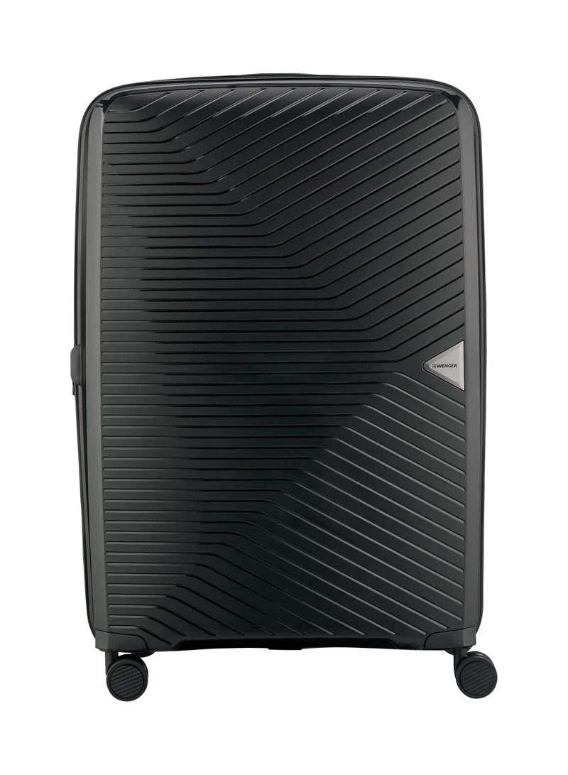 Wenger UltraLite Hardside Large Expandable 76cm Check-In Luggage Trolley  Black - 612378