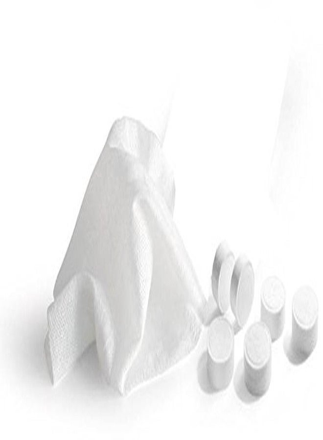 Ytm 20 Pcs coin tissues,coin towel,coin tissue towel,coin towel tissue,magic coin towel,wet towel coin (Pack of 20 towel) - Image 1